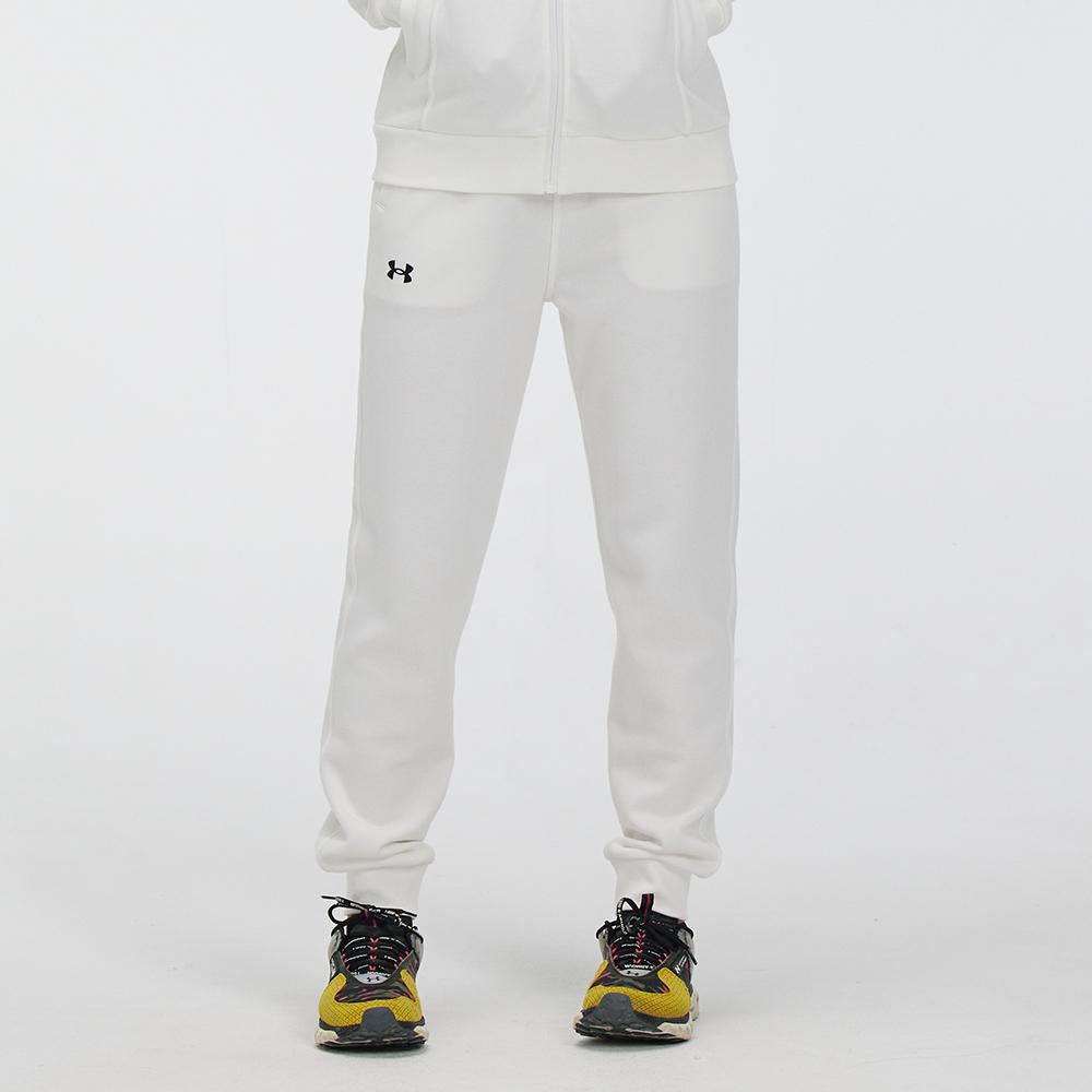 Under Armour Casual Breathable Knitted Training Competition Pants Women bottoms White 21600706-100