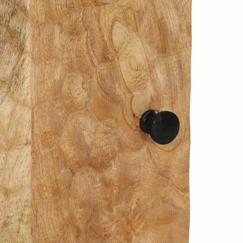 Bathroom Cabinet 38 X 33 X 160 Cm Solid Mango Wood
