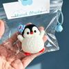 Penguin Silicone Stress Toy With Anime Character For Kids And Adults
