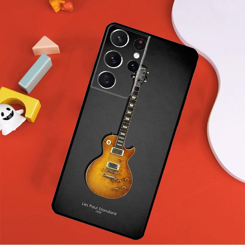 Guitar Music Phone Case For Samsung Galaxy S25 Ultra S24 Ultra S9 S10 S20 S21 S22 S23 Plus S24 FE Cover