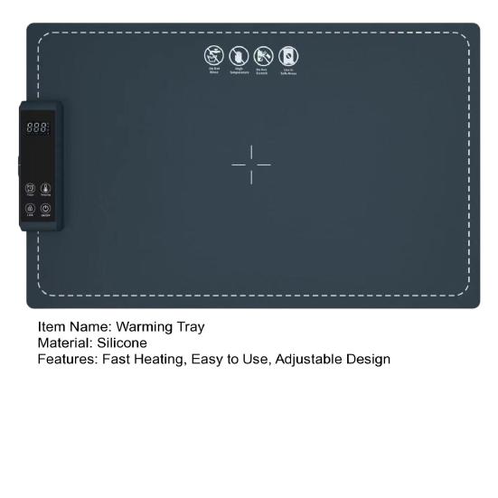 Food Warming Tray with Large Capacity Panel Digital Display Fast Heat Transfer