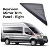 Car Side Rearview Mirror Triangle Trim Cover Molding Corner Panel For Ford Transit 150 250 350 350HD 2015-2021 CK4Z-16004-CA