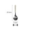 Qianxing Cream Style Ceramic Handle Rice Spoon
