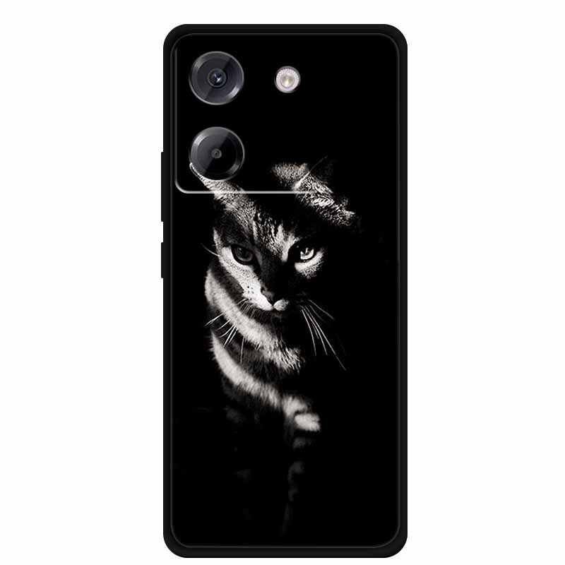 For Xiaomi Poco M7 Pro 5G Case Cartoon Painting Style Soft Silicone TPU Back Cover Cases for Poco M7 Pro 5G Shockproof Cover New