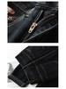 Spring High Waist Slimming Harem Jeans for Women - Petite Casual Denim