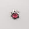 Pink Tourmaline Gemstone 925 Sterling Silver Precious Pendant 0.5" Women Jewelry For Love CP-43-4