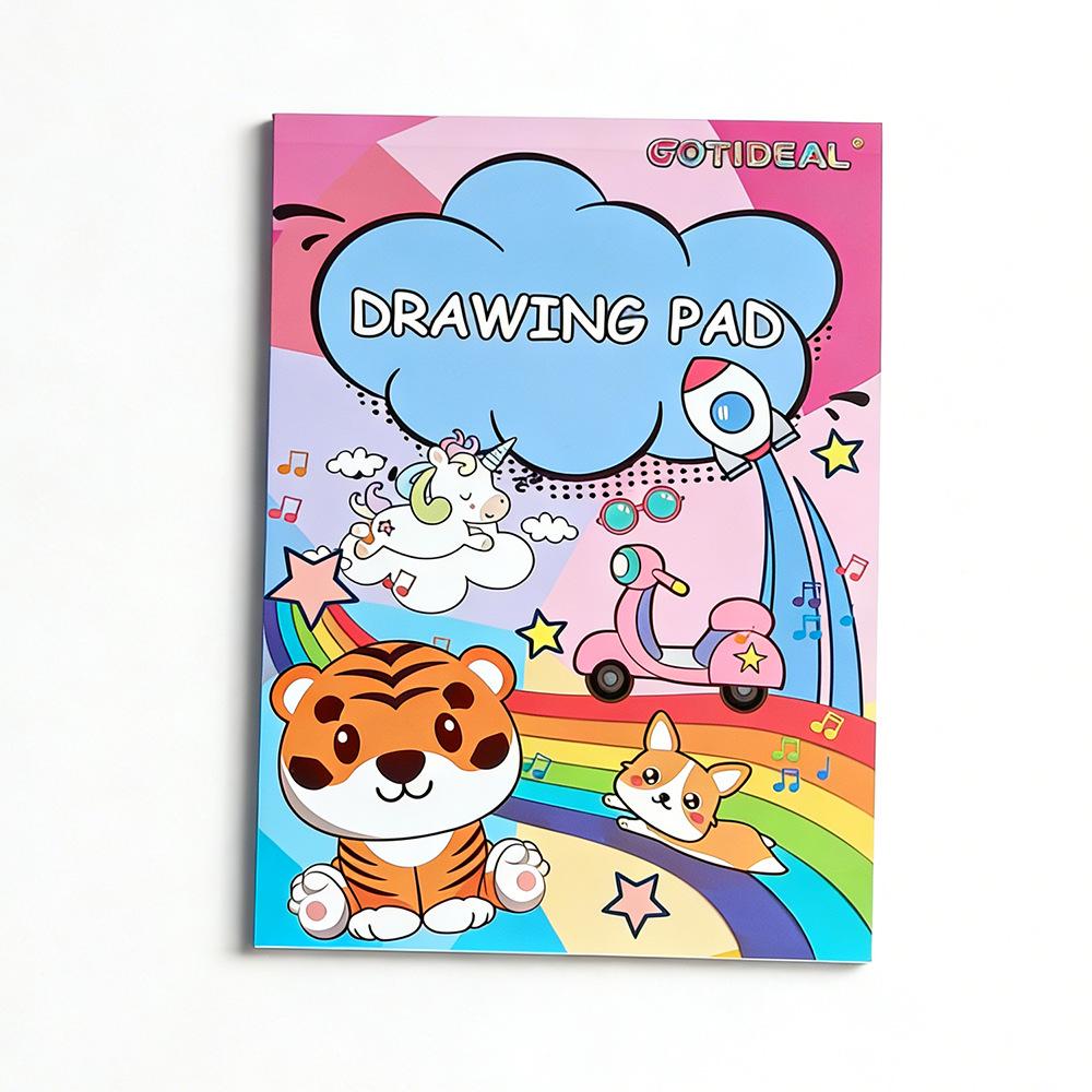 Children s Unicorn Animal Coloring  Drawing Book A5
