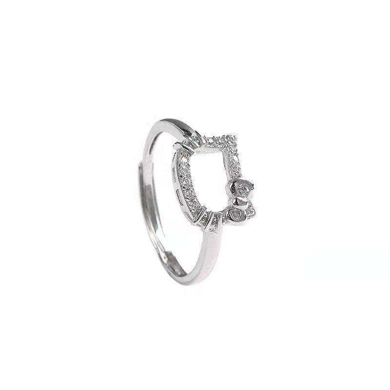 The Same Ring Women's Niche Design High-end Cat Versatile Adjustable Gold Ring