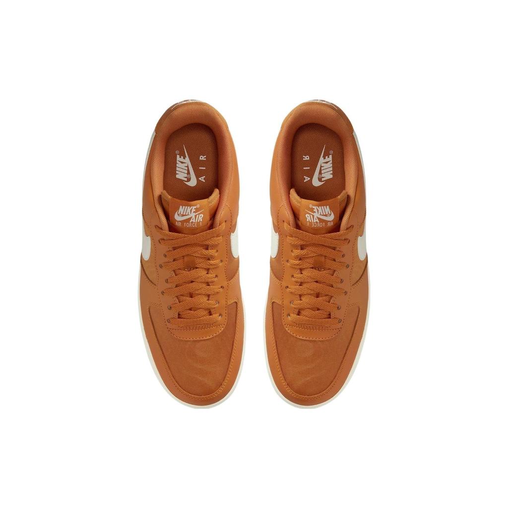 Nike Air Force 1 Low 07 SE Monarch Canvas Men Sneakers Orange Sail FB2048-800
