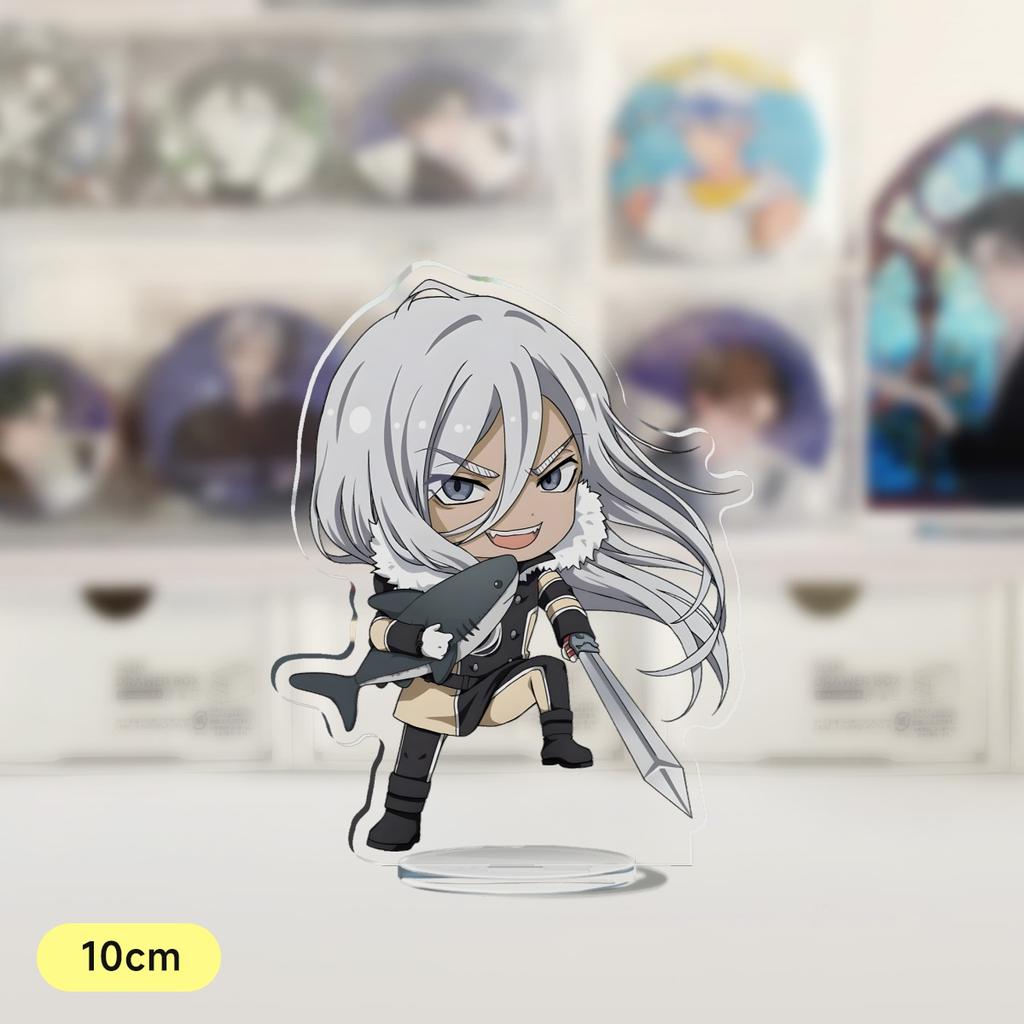 Anime Katekyo Hitman Reborn 10cm Acrylic Stand Model Figures Sawada Tsunayoshi Gokudera Hayato Cosplay Desk Decor Model Gifts