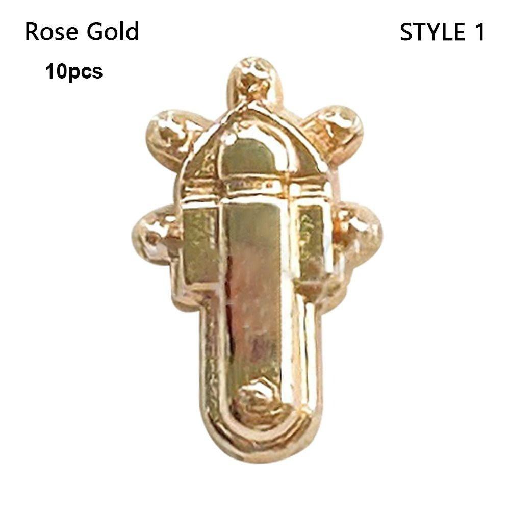 

5/10pcs High Quality Mini Metal Crafts Lock Multi-colors DIY Manual Box Case Lock DIY Doll Accessories