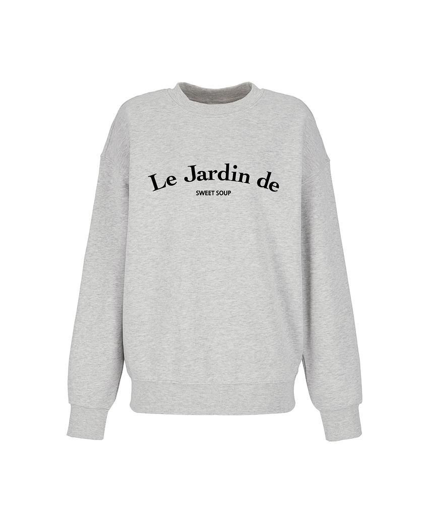 SWEET SOUP Lettering Oversized Sweatshirt (Wcrltf1)