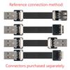 chenyang Thick Pitch Flexible Ribbon Flat Cable USB Connector for Raspberry Gimbals 0.3mm 0.5mm 20-Pin 0.98ft/0.3M Pi, GoPro, Drones, Cameras,
