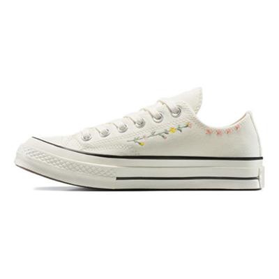 Chuck 70 Comfortable Soft Durable Low-top Canvas Shoes Women's White