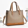 Fashionable Women's Shoulder Bag Hot Sale of The Season New Style Versatile Handbag PU Leather Large Capacity Female Tote Sac