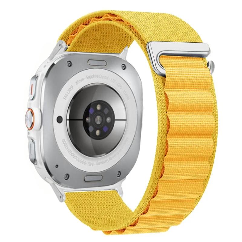 Alpine Loop Strap For Samsung Galaxy Watch 8 Ultra 47mm Band Sport Bracelet Nylon Watchband For Samsung Galaxy Ultra 2026 Belt