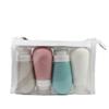 Environmentally Friendly Materials Silicon Travel Bottle Set 89ml*4 Body Wash Skincare Lotion Simple Convenient Empty Bottle