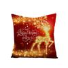 New Christmas Pillow Cover Printed Decorative Cushion Cover Home Sofa Cushion Linen Sofa Back