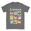 The Cuphead Show T Shirts Mens  Cotton Funny TShirts Round Collar  Tee Shirt Short Sleeve Tops Party