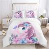 Astronaut Children Bedding Set for Kids Baby Child King Queen Quilt Cartoon Duvet Cover Set Pillowcase Bed Linens Bedclothes
