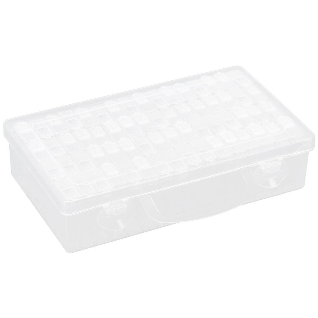 64 Grid Diamonds Painting Accessories Tool Beads Box Storage Container Jewelry DIY Accessories