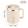 500Ml Portable Insulated Coffee Mug With Handle Leak-proof Double-layer Water Cup Large Capacity 304 Stainless Steel Coffee Cup