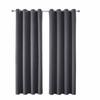 Einfarbige Verdunkelungsvorhänge mit hoher Präzision, thermisch isoliert, Fensterdekoration