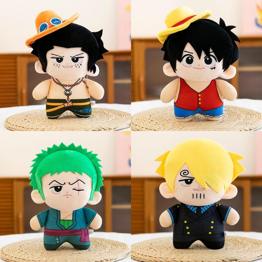 One Piece Plush Toy Luffy Ace Zoro Sanji Collectible Gift For Fans