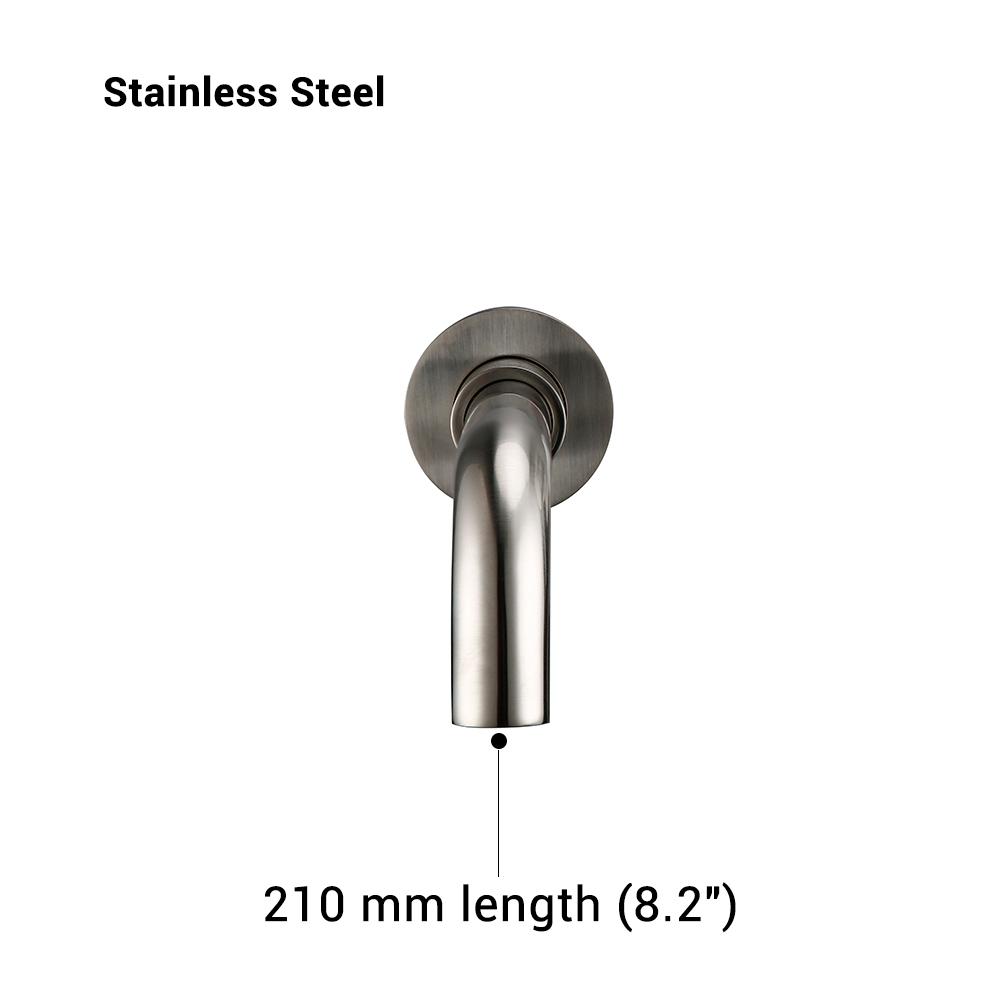 Bagnolux Black Brushed Polished Chrome Stainless Steel Rose Gold Brass Round Bathtub Spout Basin Bathroom Faucet