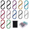 FINGOOO Karbinhake S-formad S5 Set om 12, Liten, Robust, Ultra