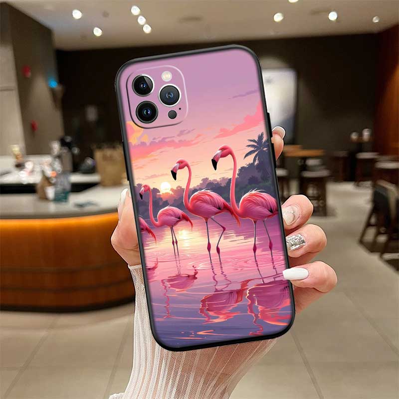 

UP29 Flamingos Pink bird flower Case for Motorola Edge 60 60s 70 G86 G56 G54 E14 G04S G45 G54 G64 S30 S50 X30 X40 X50 Pro Power Motorola Edge 60 Pro