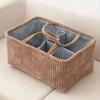 1 Panier de Rangement Bohème Large - Organisateur Multi-Compartiments Pour Vêtements de Bébé, Jouets & Décoration Intérieure