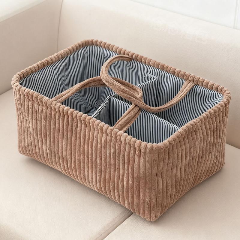 1 Panier de Rangement Bohème Large - Organisateur Multi-Compartiments Pour Vêtements de Bébé, Jouets & Décoration Intérieure
