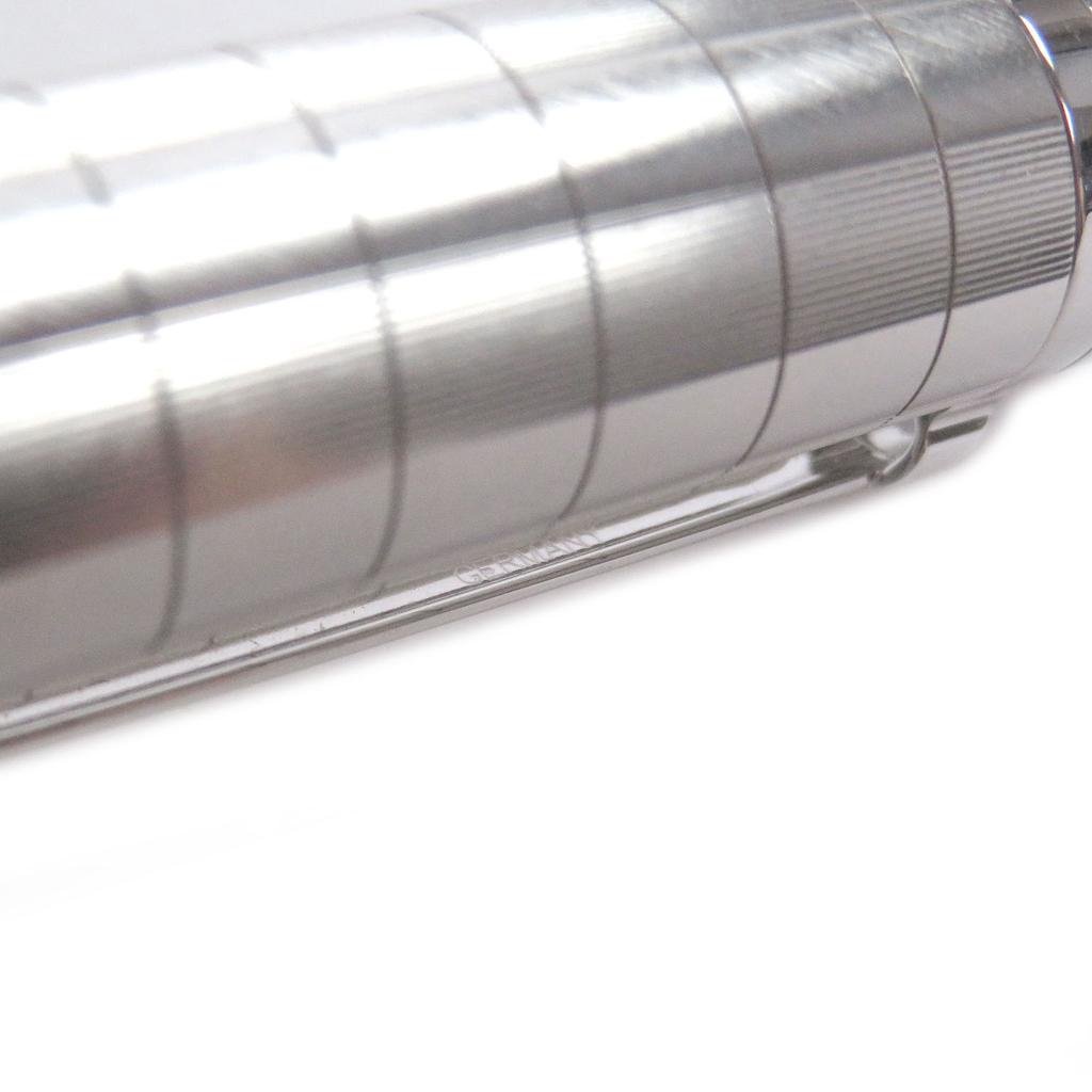 Excellent Cartier Ballpoint Pen Pasha De Cartier Platinum Finish Silver Used