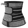 Fat Burning Band Women Waist Trimmer Belt with Zipper, Trainer Sweat Stomach Slimming Wrap, Enhancing Lower Belly Sauna Adjustable Cincher