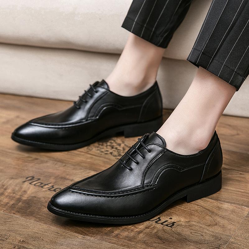 2025 Summer New Casual Trend Men's Shoes Youth Breathable Outdoor Non-slip Fashion Lightweight Foot Cover Men's Leather Shoes