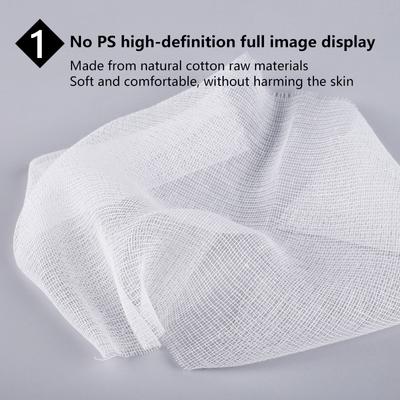 100 Stuks Wegwerp Spa Gezichtsgaas Masker Papier Vel Schoonheidssalon Speciaal Gaas Blok Voorgesneden Gezichtslaken Huidvezel Papier