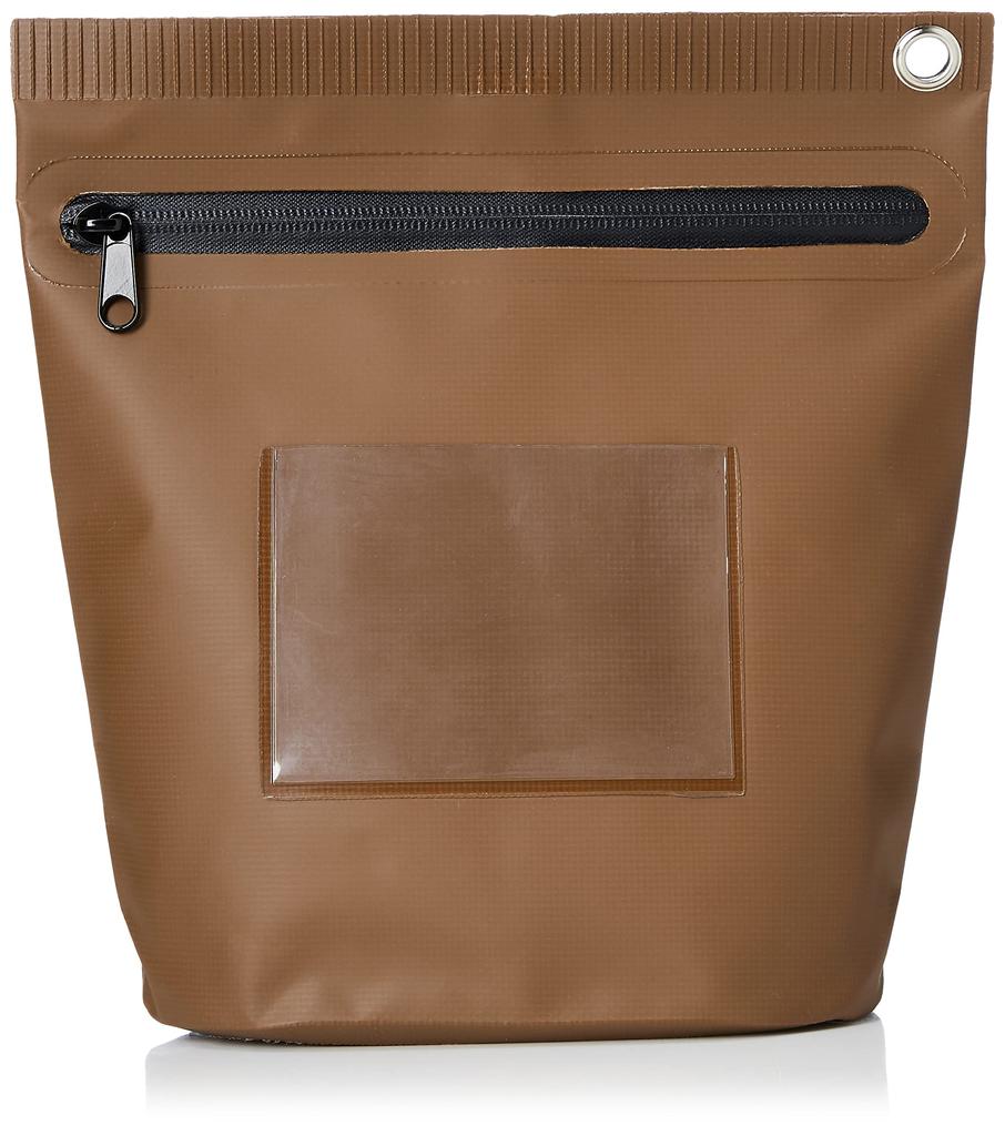 Toho Sangyo SUBROC 2759 Tarp No. Pouch, Large, Brown.