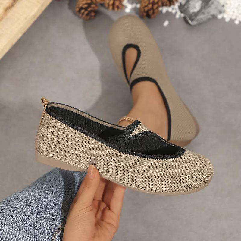 Divatos Női Kényelmes Könnyű Elegáns Lapos Loaferek Női Pántos Sekély Alkalmi Balerinacipők Tavasz Ősz 2024 Női Cipők