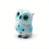 3pcs Funny Micro Landscape Simulation Owl Ornaments Resin Crafts Cartoon Owl Miniatures Cute Mini Ornaments Scene Decor