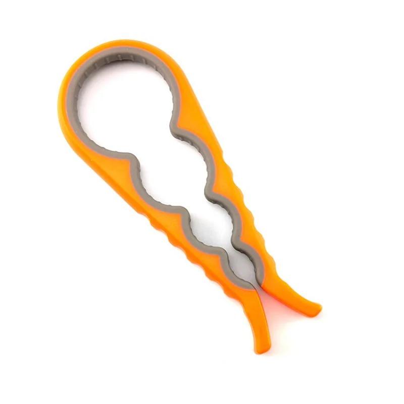 Multifunctional 4-in-1 Bottle Opener Kitchen Multi-Function Can Openers Bottle Opener Non-Slip Labor-Saving Twist Bottle Lid Opener