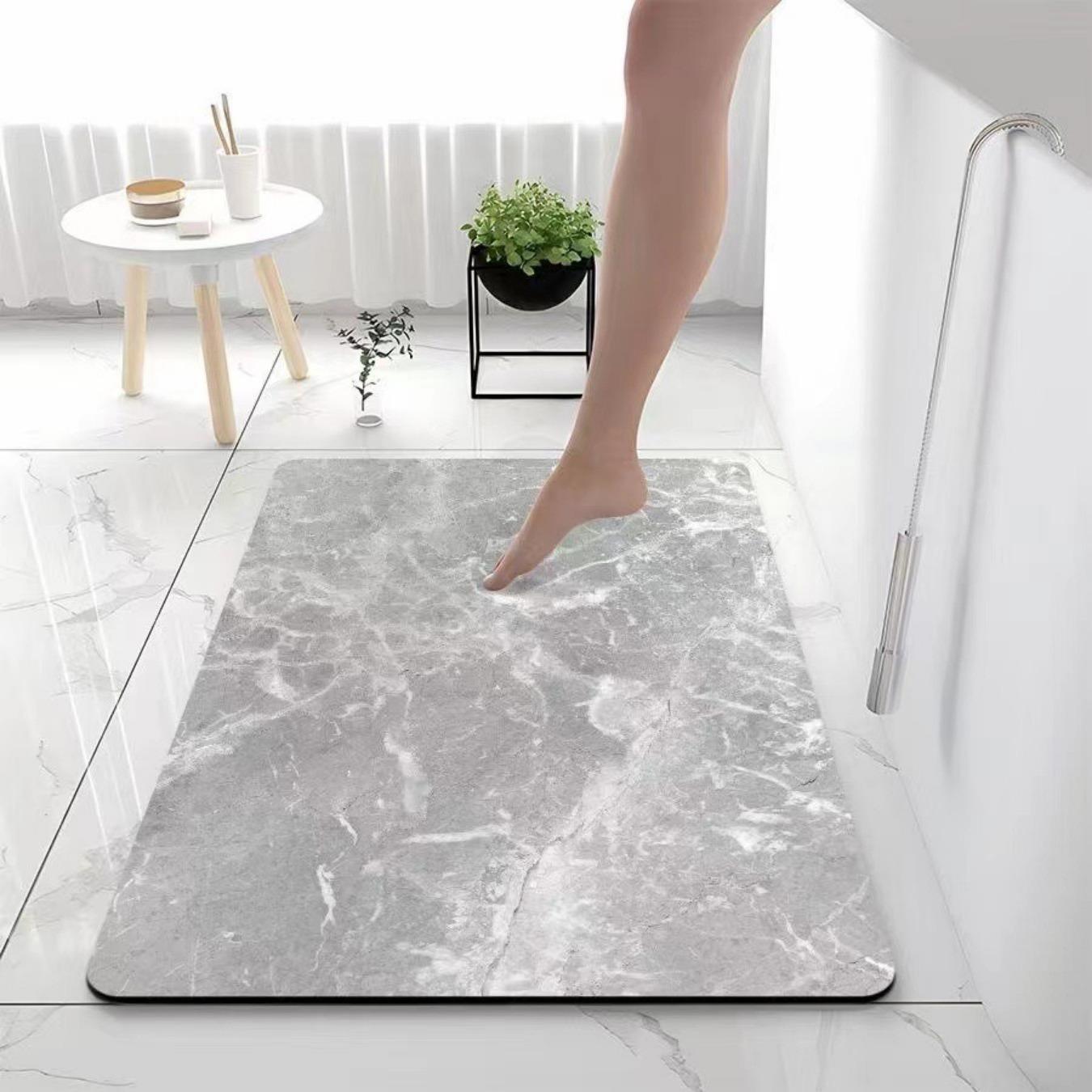 

Диатомовая печать в ванной комнате утолщающий коврик для ванной нескользящие ковры в умывальник ванная боковая половик душевая кабина коврик из пены с эффектом памяти 3D коврик 400mm*600mm