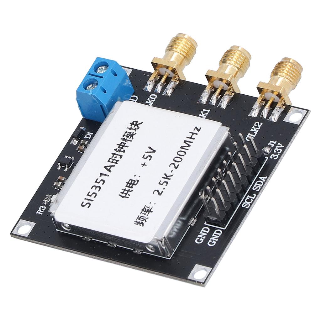 SI5351 Moduł generatora sygnału zegarowego Generator częstotliwości o niskim poziomie szumów dla częstotliwości sygnału
