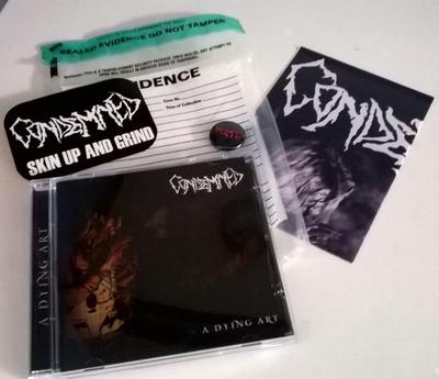 CD CONDEMNED - A Dying Art UNMOV027 Underground Mov 2010 Ireland Rock Used