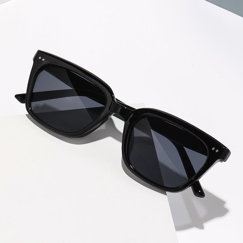 Luxury Brand Design Fashion Square Frame Sunglasses Retro Street Style Uv Protection Trendy Eyewear Classic Driving Shades