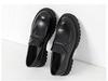 Men's Cross-Border Thick-Soled Leather Loafers - Big Toe Slip-On, Plus Size, Fashion Platform Shoes