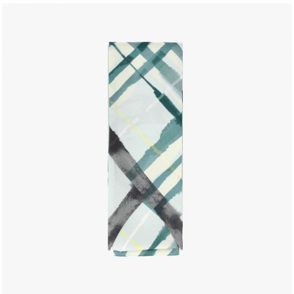 Burberry 8102100 C1788 Check Twily Silk Scarf