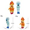 The Year Without A Santa Claus Plush Toy Fire God Ice God Soft Stuffed Doll For Kids And Collectors
