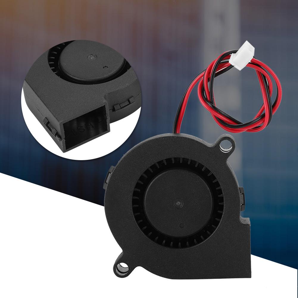 5015 5V Turbo Fan 3D Printer Accessories Blower Radiator Cooling Fan PBT Anti plastic Material
