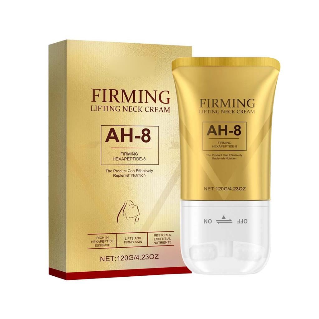 Neck Roller Cream 120g, Neck Massage Cream for Smooth Skin, Moisturizing Neck Cream, Hydrating Lightweight, Fast